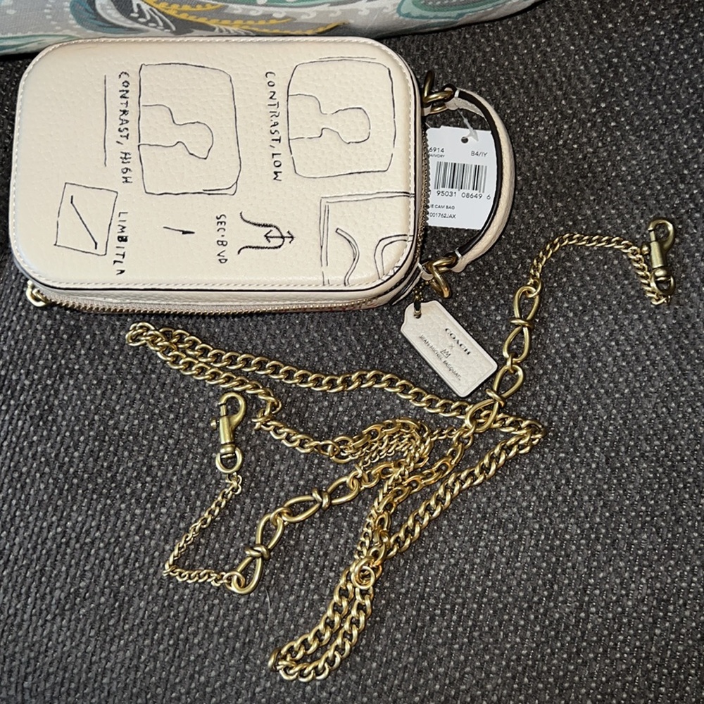 Brand New Coach x Jean-Michel Basquiat Alie Camera Bag - Picture 5 of 14